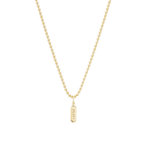 Gold Zoloft Necklace