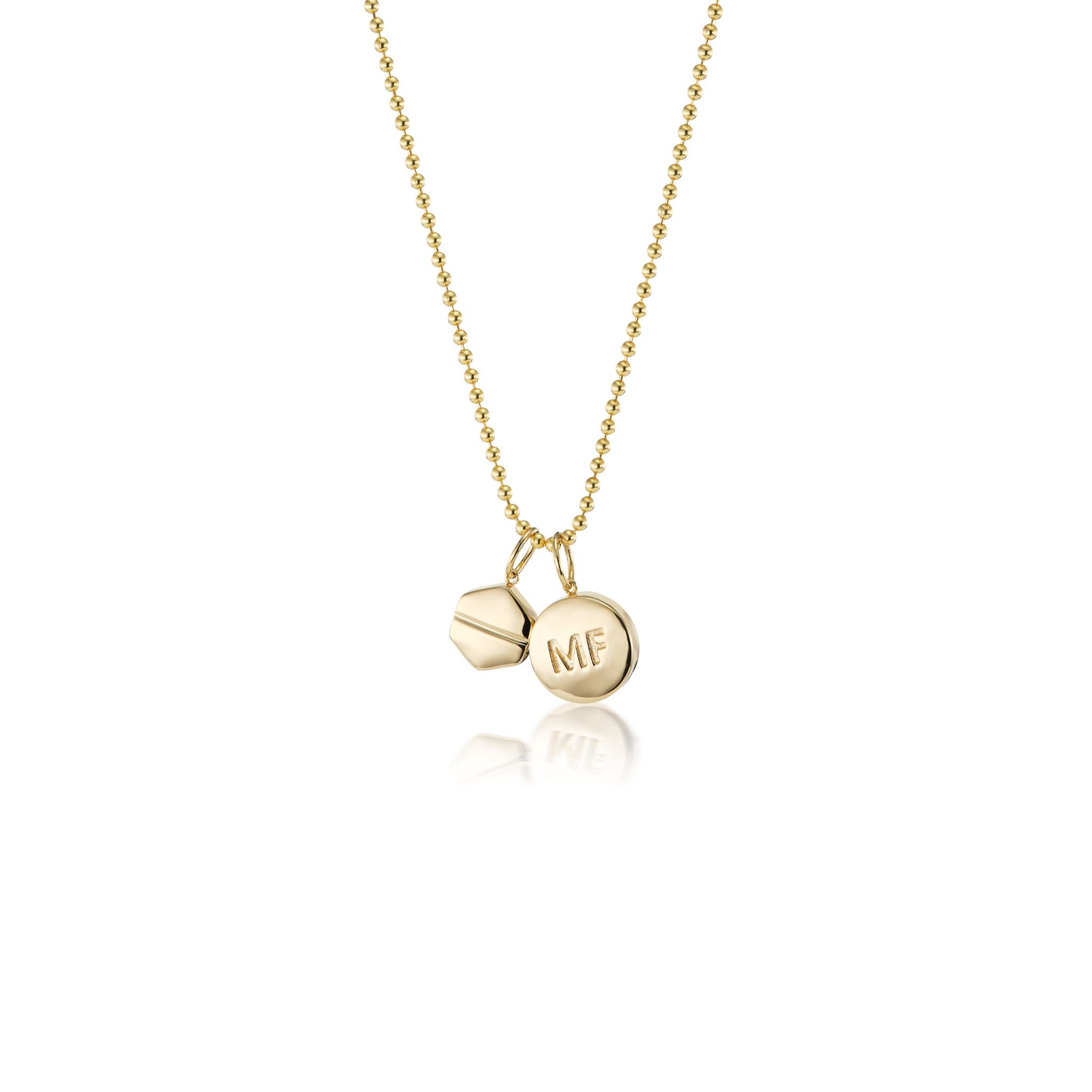 Solid Gold Miso-Mife Necklace