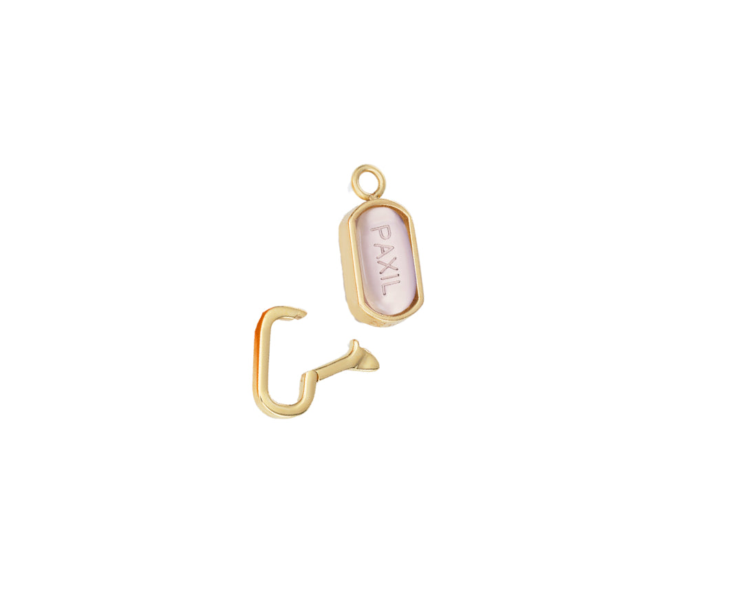 Rose Quartz Paxil Pendant