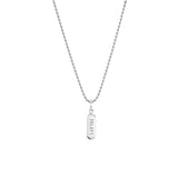 Silver Zoloft Necklace