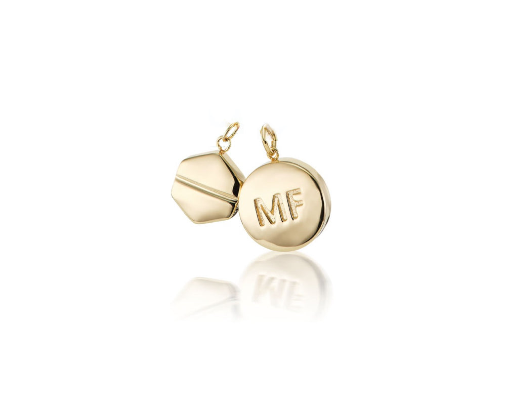 Solid Gold Miso-Mife Necklace