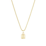 Solid Gold Pristiq Pendant